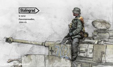 Berliner Zinnfiguren | Stalingrad