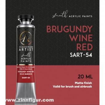 Scalecolor Artist - Burgundy Wine Red 