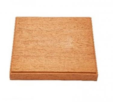 Socle en bois carré 15 cm 
