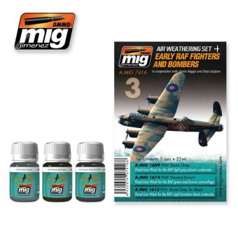 RAF Early Fighters and Bombers - Air Weathering Set 