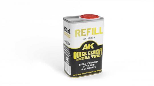 Refil Quick Cement Extra Thin 