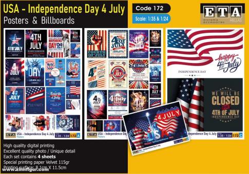 USA - Independence Day 4 July 