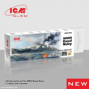 Kit de couleurs acryliques Royal Navy WK2 