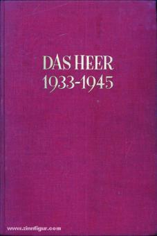 Série "L'armée de terre 1933-1945 Développement de la structure organisationnelle". Müller-Hillebrand, B. : La guerre des deux fronts (seulement tome 3) 
