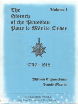 Hamelman, W.E. : L'histoire de l'Ordre prussien pour le Mérite 