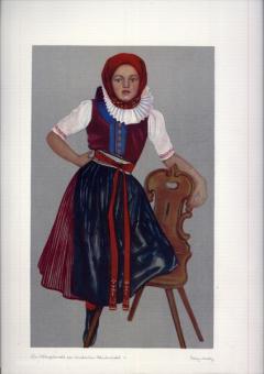 Mally, F. : Costumes allemands des Sudètes 