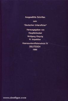 Klepzig, W. (Hrsg.): Ausgewählte Schriften zum "Deutschen Unteroffizier" 1995 