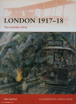 Castle, I./Hook, C. (ill.) : Londres 1917-18. l'éclair du bombardier 