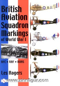 Roger, L. : Marques d'escadrons d'aviation britanniques de la Première Guerre mondiale 