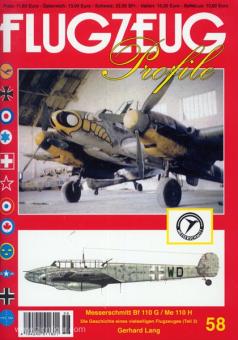 Lang, G. : Profil d'avion. Cahier 58 : Messerschmitt Bf 110 G / Me 110 H. L'histoire d'un avion polyvalent. 3e partie 