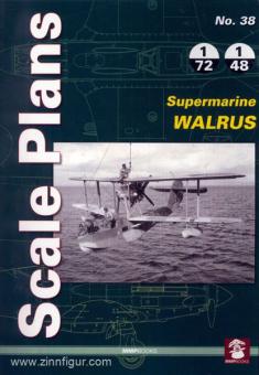 Frask, P./Kubryn, M. : Plans d'échelle n° 37. Supermarine Walrus 