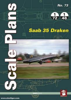 Karnas, Dariusz : Plans d'échelle. Cahier 73 : Saab 35 Draken 