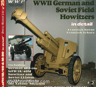 WW2 Field Howitzers allemands et soviétiques en détail 