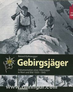 Kaltenegger, R. : Chasseurs alpins. Documentation d'une troupe d'élite en mots et en images 1939-1945 