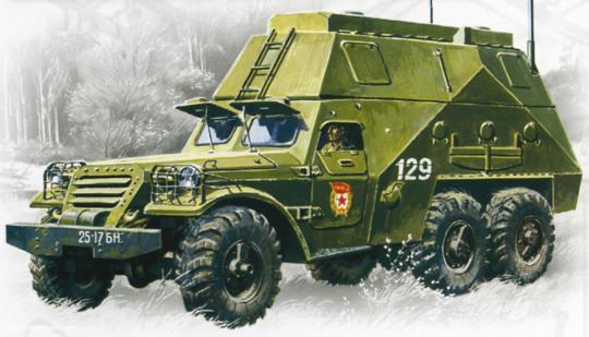 BTR-152S gepanzerter Kommando-Wagen 