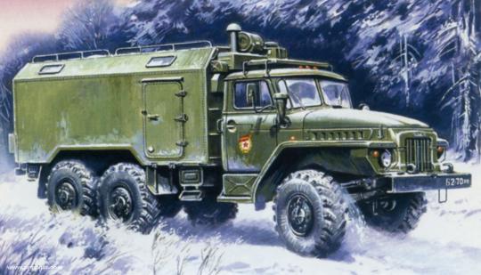 Ural-375A Kommando Wagen 