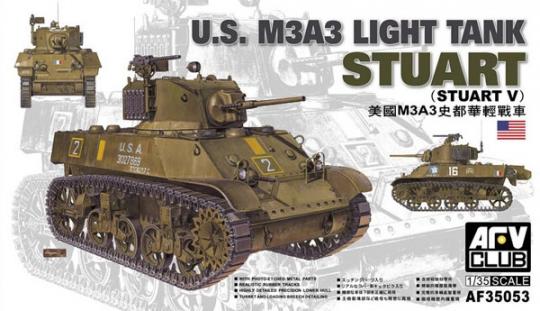 M3A3 Stuart tank 