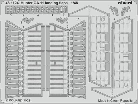 Hunter GA.11 Landing Flaps 