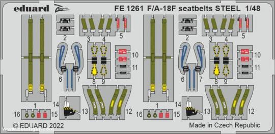 F/A-18F Gurte (Stahl) 
