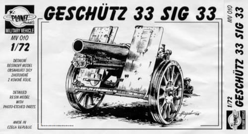 SiG 33, infanterie lourde 15 cm 