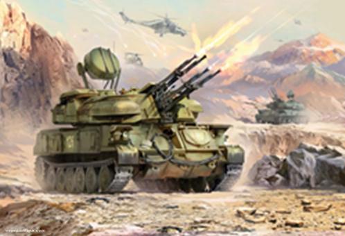 Char antiaérien Shilka "Art of Tactic : Hot War" (Art de la tactique : guerre chaude) 