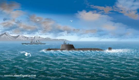 HMS Astute Fleet Submarine 