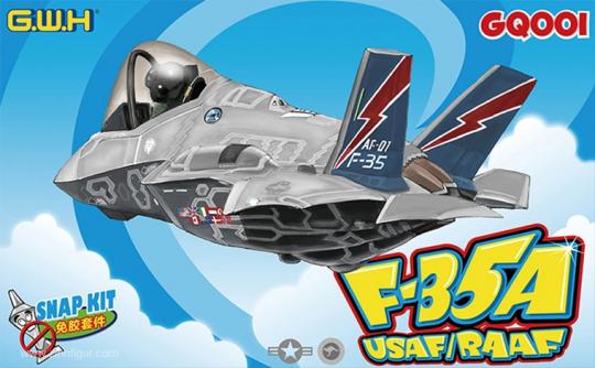 F-35A &quot;USAF/RAAF&quot; - Egg Plane (planeur) 