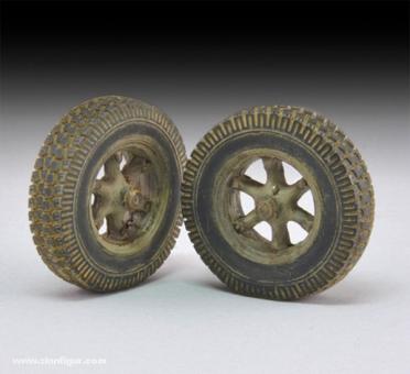 Sd.Kfz. 7 weighted wheels 