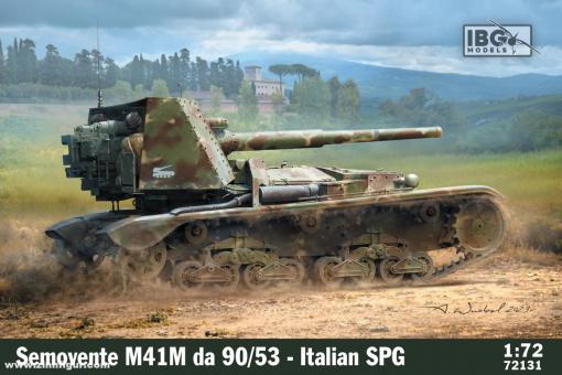 Semovente M41M da 90/53 obusier blindé 