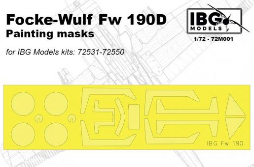 Fw 190D Painting Mask 