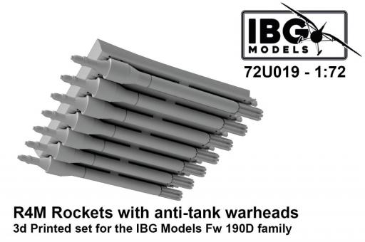 R4M Rockets with Anti-Tank Warheads 