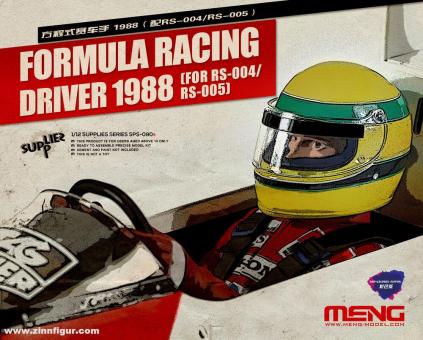 Formula Rennfahrer 1988 - Farbig und zusammengebaut 