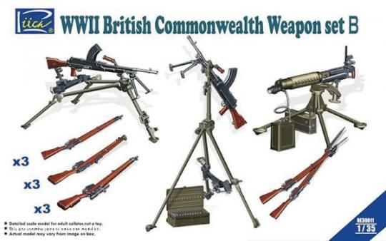 British Commonwealth Weapon Set B 