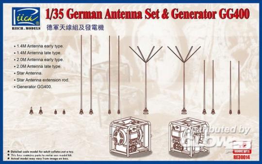 German Antennas & GG400 Generator 