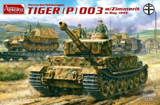 Tiger (P) 003 with Zimmerit 