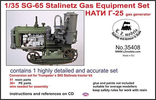 S-65 Stalinetz Traktor Gas Generator Set 