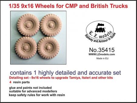 Candian and British Wheels 9x16 