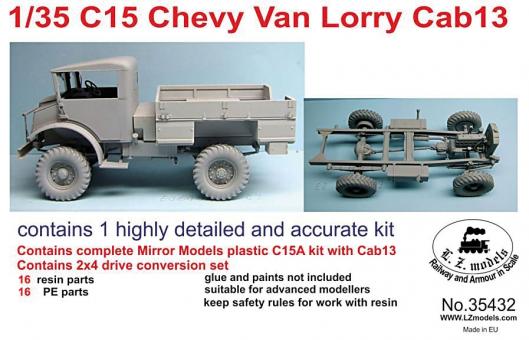 C15 Chevy Lorry Truck Cab13 