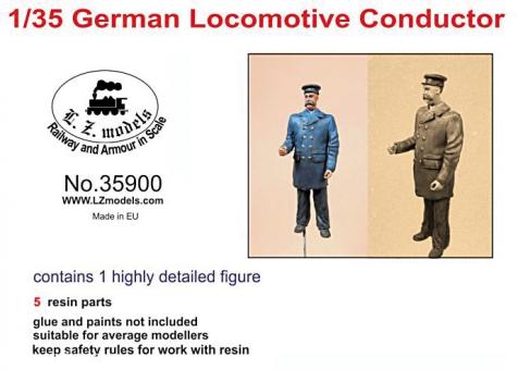 German Locomotive Conductor 