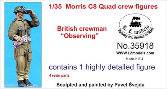 British Morris Crew Figure - Observing 