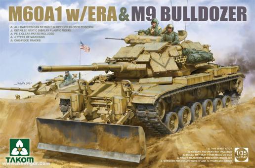 M60A1 mit ERA & M9 Bulldozer 
