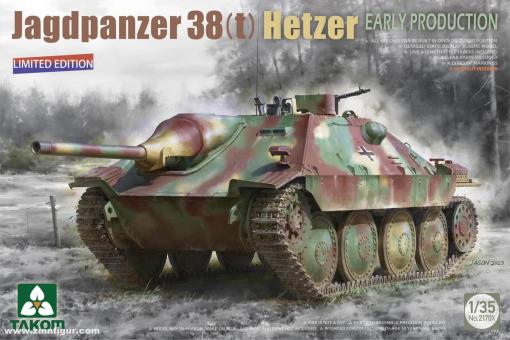 Char de chasse 38(t) Hetzer production précoce - édition limitée 
