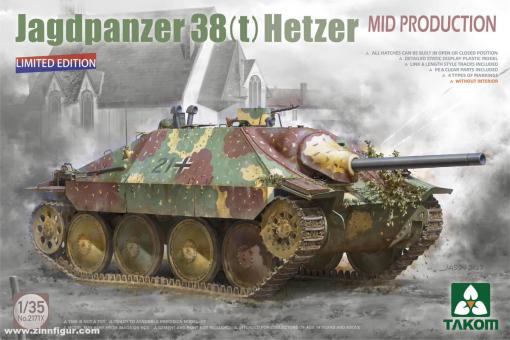 Jagdpanzer 38(t) Hetzer Mid Production - Limited Edition 