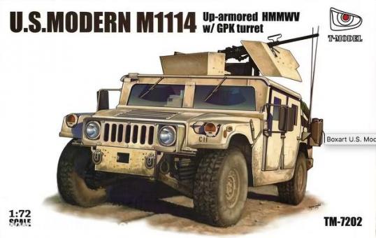 M1114 HMMWV à bras haut avec tourelle GPK 
