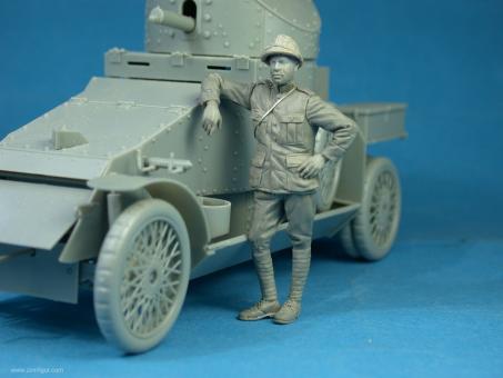 Belgischer Panzerwagen-Soldat 