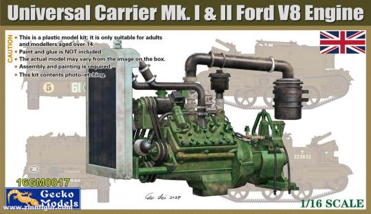 Universal Carrier Mk.I & II Ford V8 Engine 