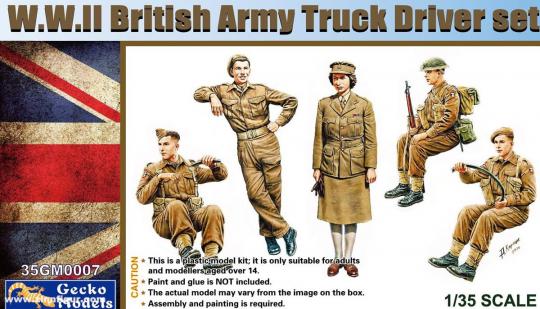 British Army Lkw-Fahrer 