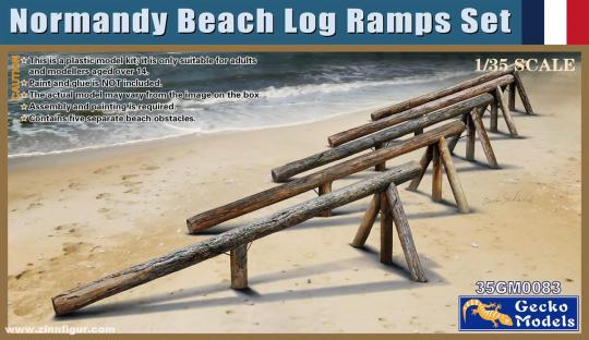 Normandy Beach Log Ramps Set 