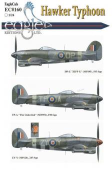 Hawker Typhoon Decals Teil 2 