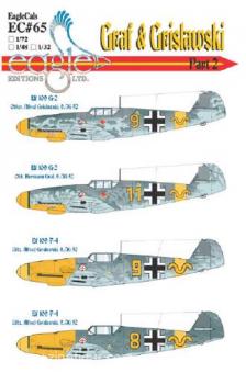 Bf 109G-2/F-4 "Graf & Grislawski Part 2" Decals 